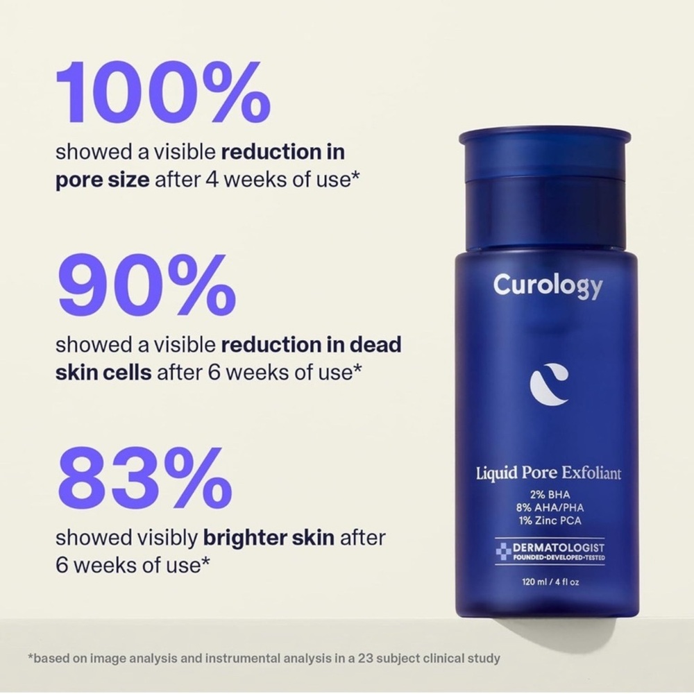 Curology Liquid Pore Exfoliant NEW - Picture 2 of 2